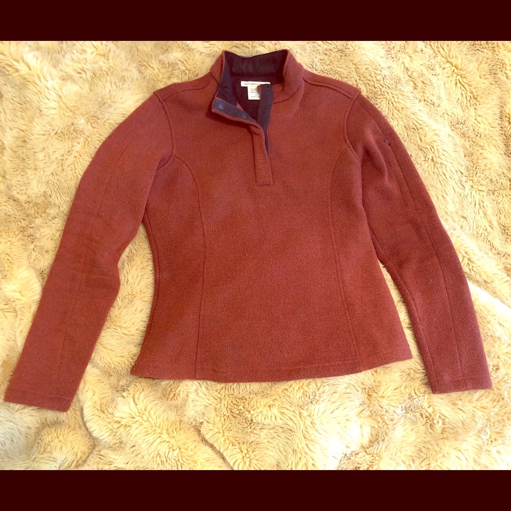 Super warm wind proof fleece lined winter top